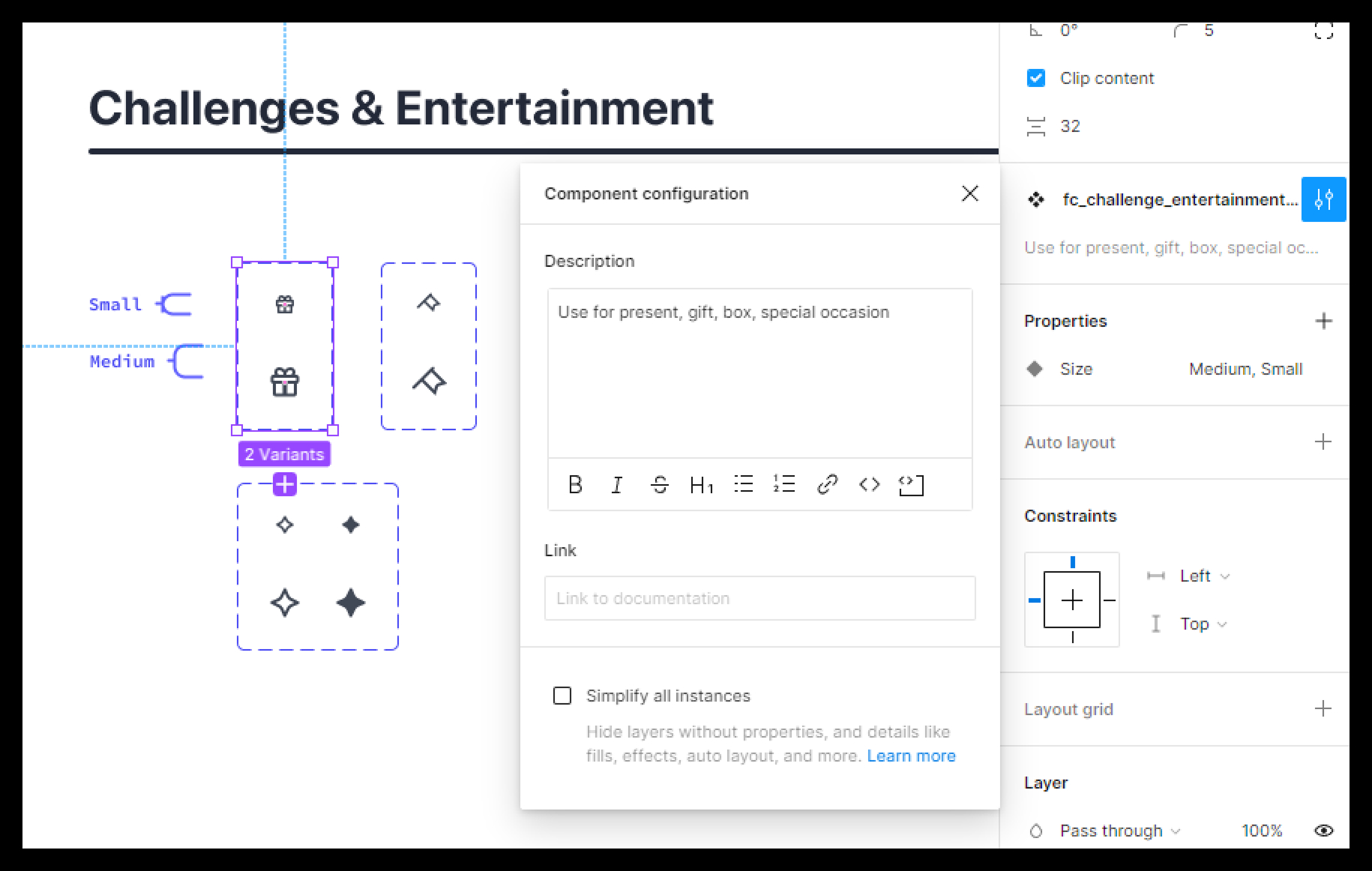 Icon workflow